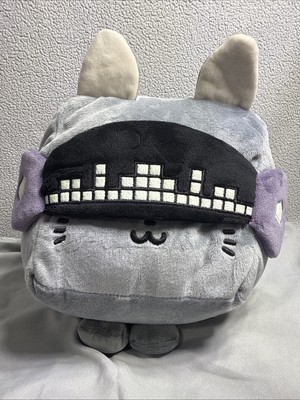 Pet Simulator X Techno Cat with Visor Headphones Stuffed Plush No Code