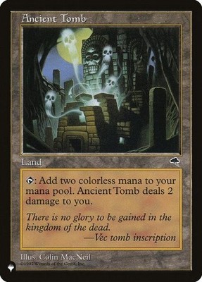 Ancient Tomb - Near Mint MTG The List | eBay