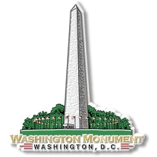 Washington Monument Magnet by Classic Magnets, Washington D.C. Series