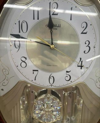 Rhythm Clocks Snowflake Legend - features 18 melodies - Model# 4MJ896