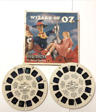 VTG View Master Wizard of Oz Reel 2 and 3, emerald city, wizards secret