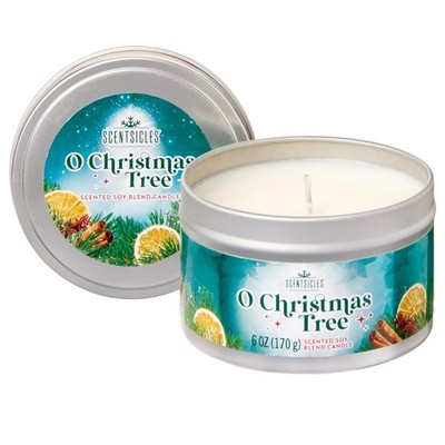 Scentsicles Weihnachten Parfümiert Kerze Soja Blend 25 Stunde Burn Zeit Tree