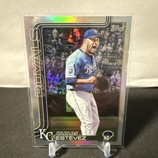 2025 Topps Update Series CARLOS ESTEVEZ #US237 Rainbow Foil ROYALS