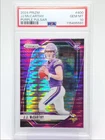 J.J. MCCARTHY 2024 PANINI PRIZM ROOKIE PURPLE PULSAR RC PSA 10 Q1405