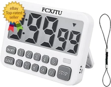 Digital Kitchen Timer Large Display Countdown Up Timer with Digits Directly Inpu