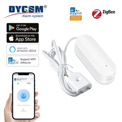 Ewelink Zigbee3.0 Water Sensor Alarm Leak Detector Flood Alert Overflow