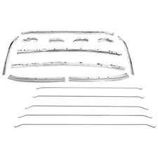 Dynacorn 1418PWT Headliner Trim Retainer Kit, 1968-72 Chevelle