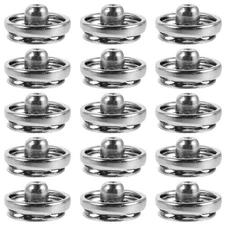 120 Pcs Snap Buttons 6 mm Metal Press for Sewing Mini Projects