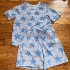Cat & Jack 5T Boys Blue Star Matching Set