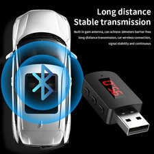 Bluetooth 5.3 Auto Adapter FM Transmitter Emp...