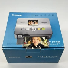 Canon CP780 SELPHY Portable Photo Printer, Silver,Photo Paper Open Box