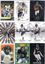 35 Chicago Bears cards Caleb Williams DJ Moore Dan Hampton Mike Singletary