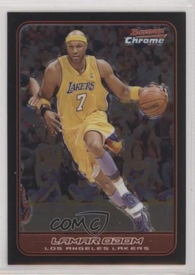 2006-07 Bowman Draft Picks & Stars Chrome Lamar Odom #26 10j2