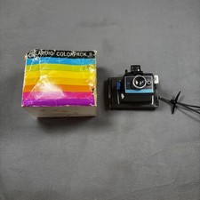 Vintage Polaroid Colorpack II Land Camera Instant Film With Box Timer Lens
