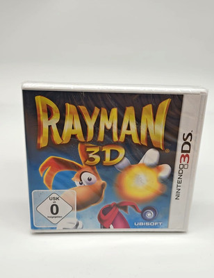 Rayman 3D Nintendo 3DS Neu OVP Sealed PAL Ubisoft USK 6 Deutsch