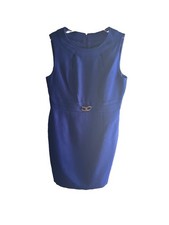 Tahari Women's Blue Dress Size 10(pre-owned)