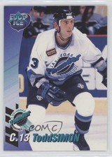 1995-96 Collector's Edge Ice Las Vegas Thunder Todd Simon 0h1