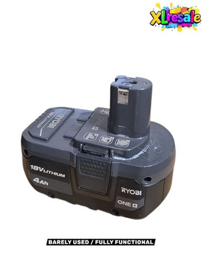 #ad RYOBI Genuine Battery PBP005 4Ah Lithium ion 18V ONE USED OEM $39.99
