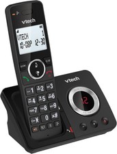 VTech ES2050 DECT Cordless Phone with Answering Machine,Call Block,Easy-to-Read