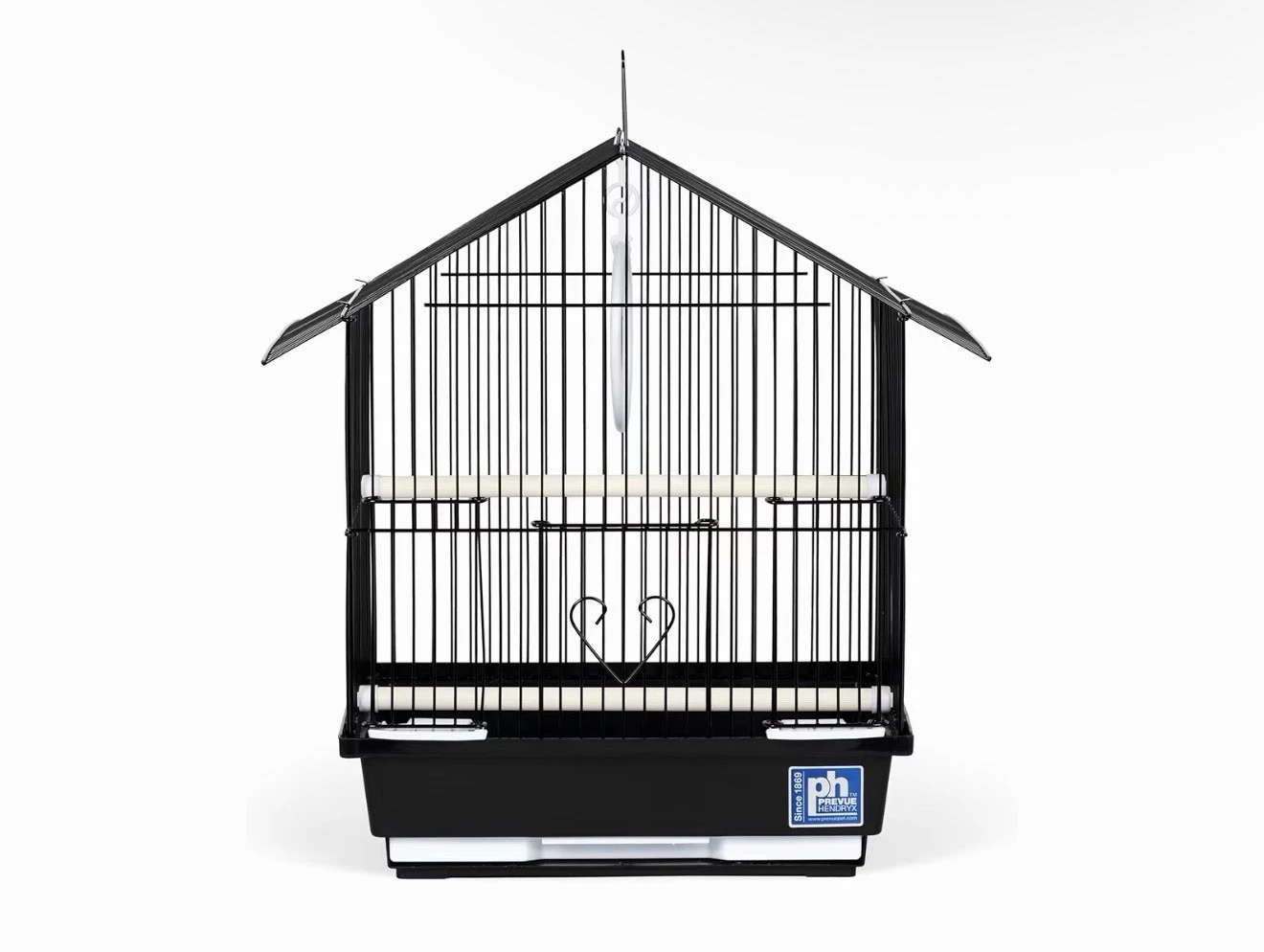 Prevue Pet Parakeet Manor 98012 w/Swing • House-Style Cage • Black NEW Open Box
Opens in a new windo