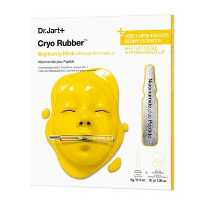Dr.Jart+ Cryo Rubber 1 Count (Pack of 1), New Formula - Brightening Mask 