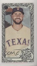 2019 Topps Allen & Ginter Mini Black Joey Gallo #92 2k3