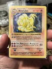 Ninetales Shadowless 1st Edition Holo Card 12/102 1999 Pokemon Base Set