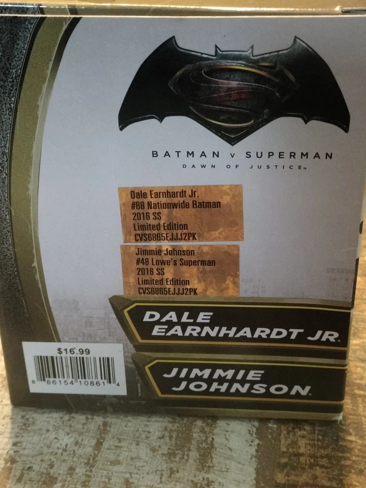 2016 Action Dale Earnhardt Jr Nationwide Batman & Jimmie Johnson Lowe's Superman - Image 4 of 4