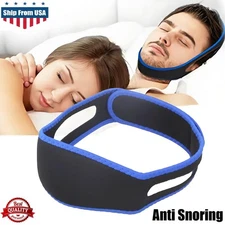 Stop Snoring Chin Strap Anti Snore Sleep Apnea Belt Device Solutions Jaw USA