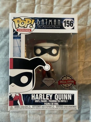 Funko POP! Heroes: Batman The Animated Series #156 Harley Quinn DC Diamond
