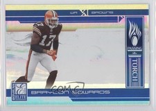 2006 Donruss Elite Passing the Torch Blue 82/250 Braylon Edwards #PT-3 0a1