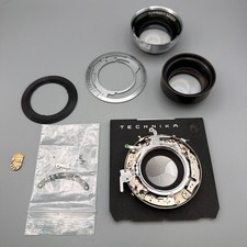 Linhof Technika Platte mit 5.6/210 Symmar auf Synchro Compur - 4 repair!