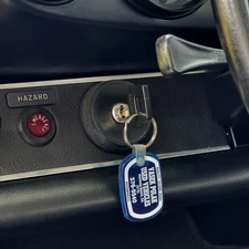 VASEK POLAK Porsche Keychain USED VEHICLES Key Chain Fob KEYRING Dealer 911 356