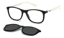 POLAROID KIDS PLD 8054/CS 9HT BLACK IVORY 47/16/130 JUNIOR Sunglasses
