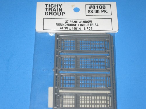 Tren Tichy HO #8100, 27 paneles ventana grande, casa redonda/edificio industrial | Condition: New
