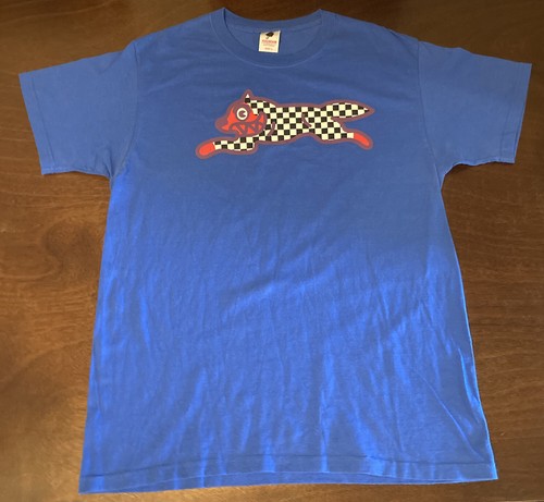 BBC Ice Cream Running Dog T-Shirt Blue 