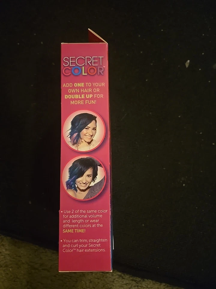 Diadema Extensión de Cabello Color Secreto Rosa Demi Lovato Como Se Ve en TV Nueva Foto 2 de 4