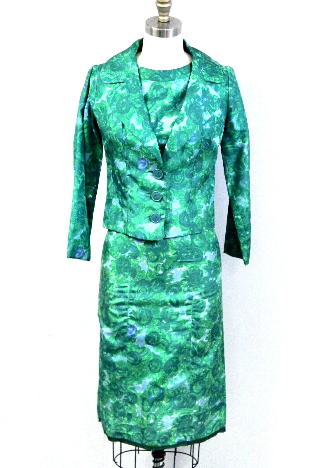 1950s VTG Wiggle Dress Suit Jerry Greenwald New Y… - image 1