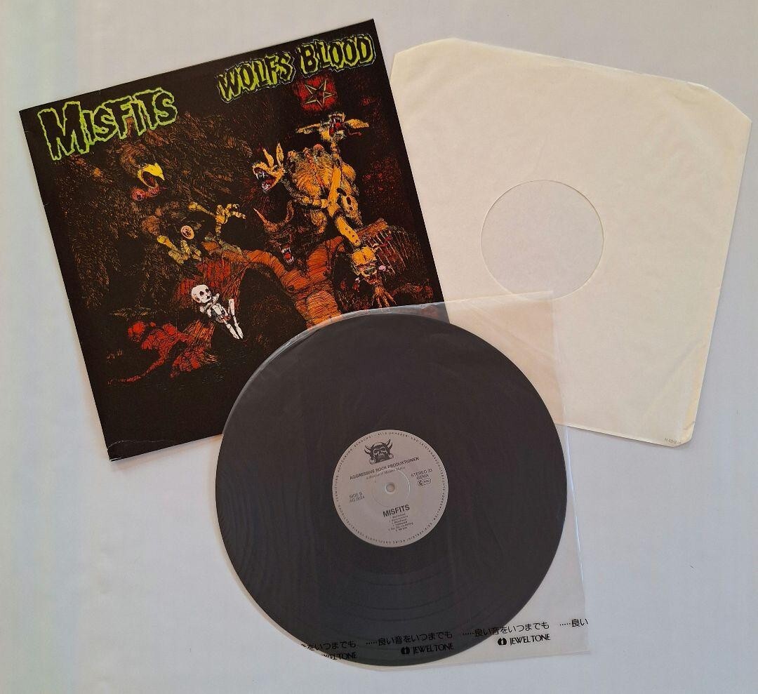 EX+] MISFITS Earth A.D. Wolfs Blood 1984 Vinyl LP Germany