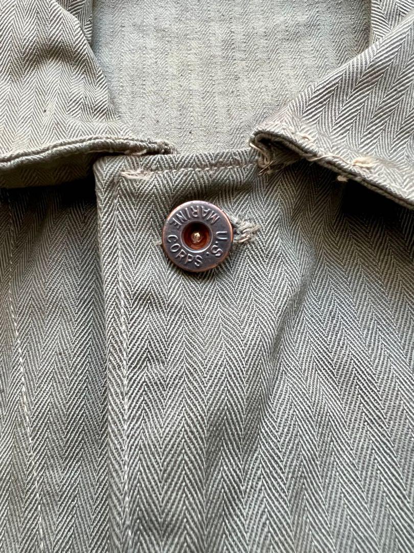 40's USMC P-41 HBT Jacket 1940's Vintage 38 from Japan USED 40's USMC P-41 HBT Jacket 1940's Vintage 38 from Japan USED