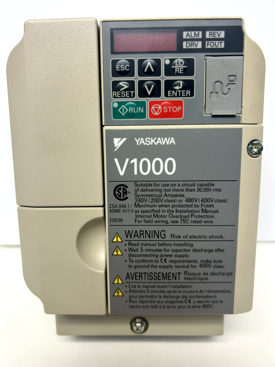 Yaskawa V1000 Frequency Drives products for sale | eBay
