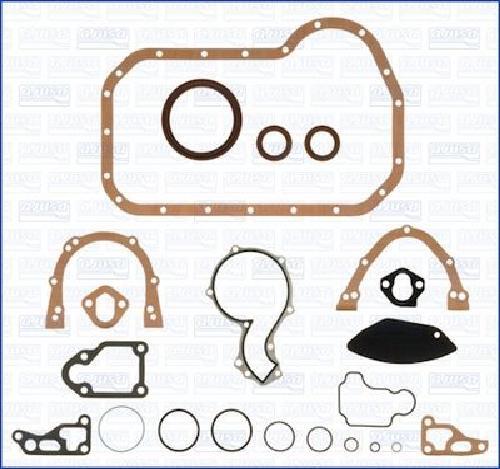 Original Ajusa Gasket Set Crankcase 54044600 for Audi Seat VW