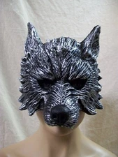 Big Bad Wolf Costume Mask Dog Jackal Red Riding Hood Little Piggy Nursery Rhyme