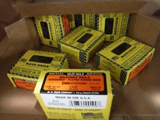 (BOX OF 12) MAZE NAILS 1-1/2"  H55-S HARDENED-FLUTED ROUND WIRE. 12 LBS.