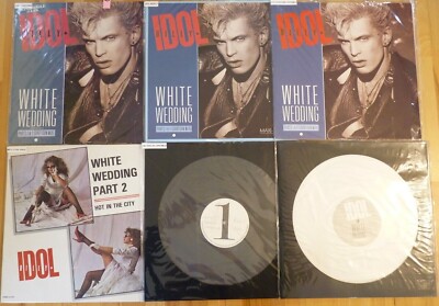 BILLY IDOL - 12'' WHITE WEDDING - 06/1985 - SAMMLUNGSAUFLÖSUNG