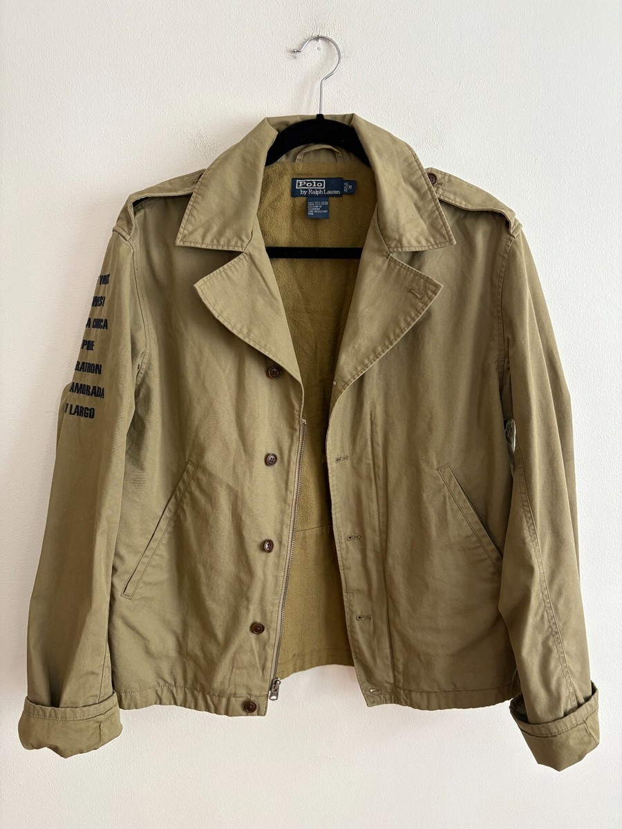 Polo Ralph LaurenミリタリージャケットKey West Vintage Polo Ralph Lauren Jacket Military Style Key West