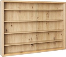 Vitrine murale "Artisario" pour miniatures - Bois Hêtre - Inter Link