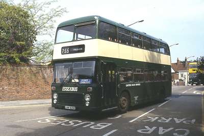 Carters Coach Services UNW928R Colchester 6 x 4 hochwertiges Busfoto