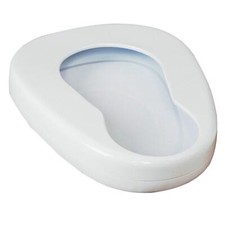 Portable Metal Smooth Bedpan Seat Urinal Bed Pan for Bedridden Elderly Daily
