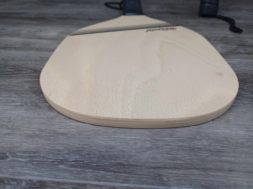 Wooden Pickleball Paddles Set of 2 with Premium Grip Wooden Pickleball Paddles Set of 2 with Premium Grip